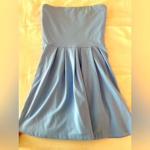 Little blue susana Monaco dress. So easy to throw on and wear out!